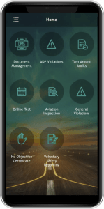 Schedule demo in AviatorSMS mobile application interface